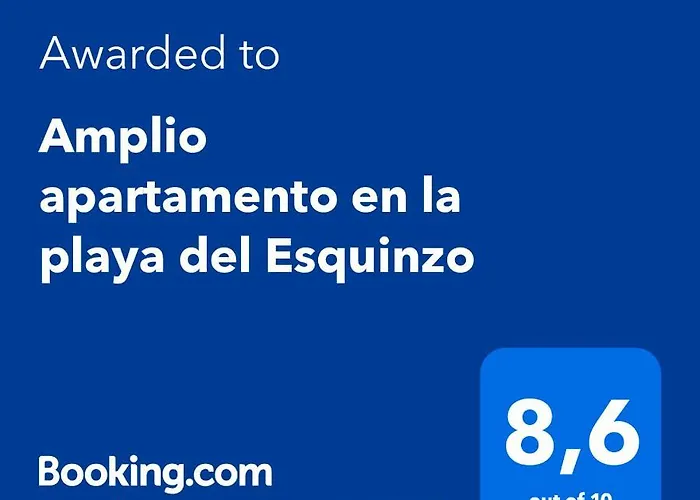 Amplio En La Playa Del Esquinzo Lägenhet